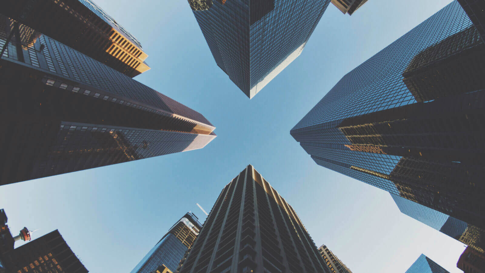 Photo of skyscrapers