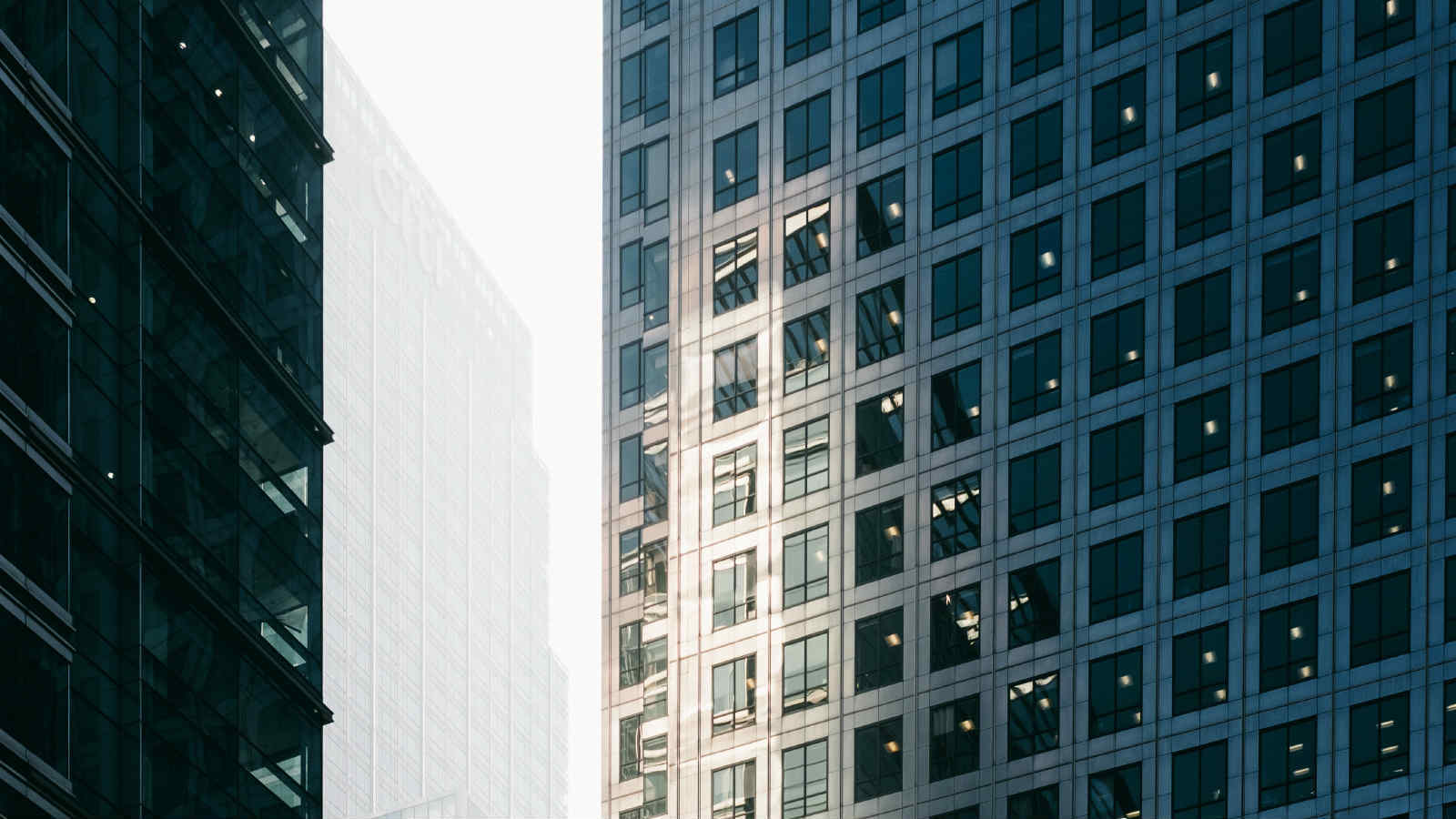 Photo of city office buildings